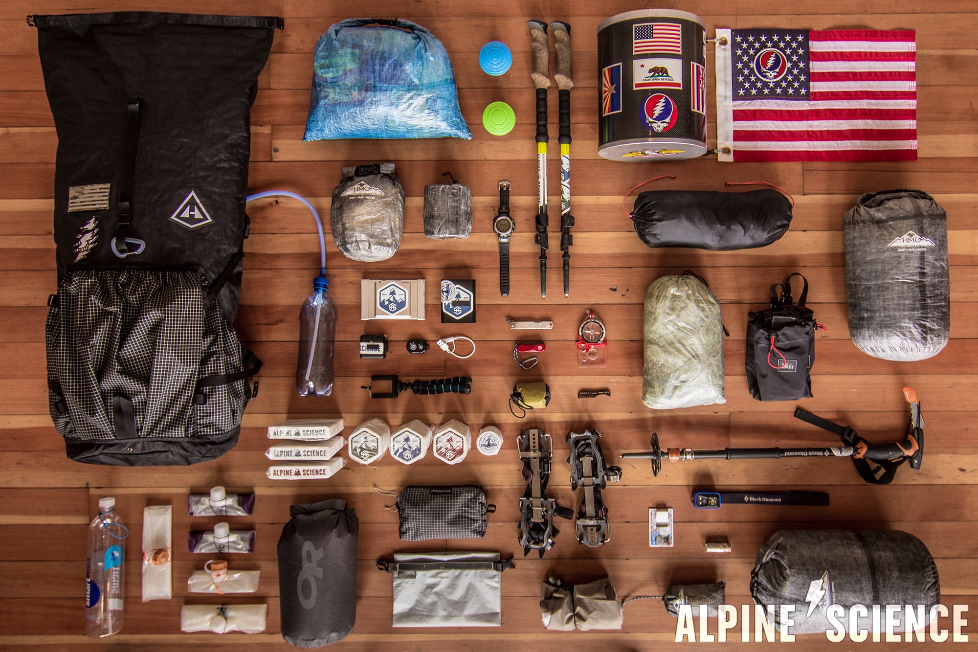 trace richardson pacific crest trail gear alpine science